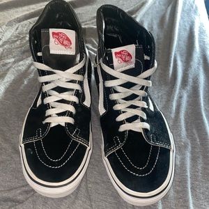 Womens high top vans size 8